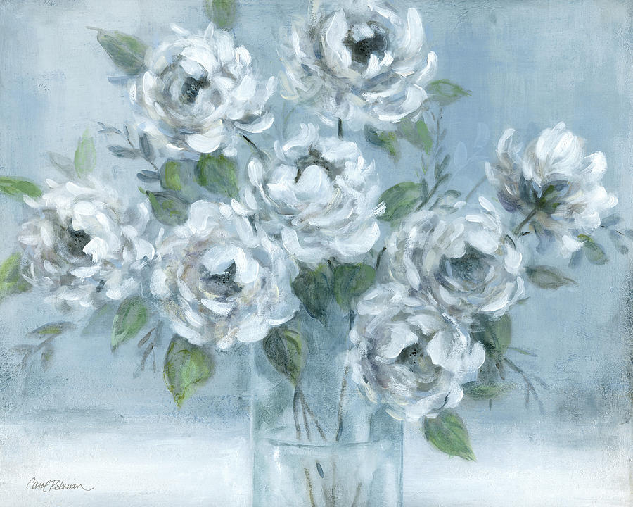 Tender Roses Painting by Carol Robinson - Fine Art America