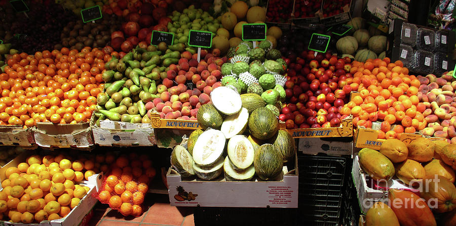 Tenerife Market 2 Photograph by Randall Weidner