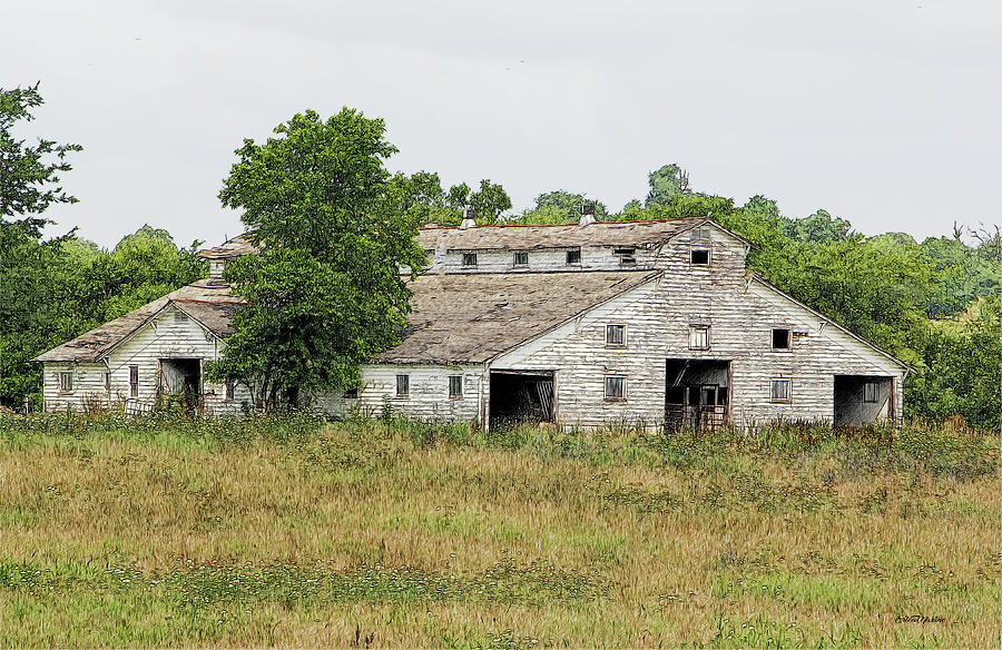 Tennessee Barn Sketch 0948 by Ericamaxine Price Tennessee Barn Sketch 0948 by Ericamaxine Price