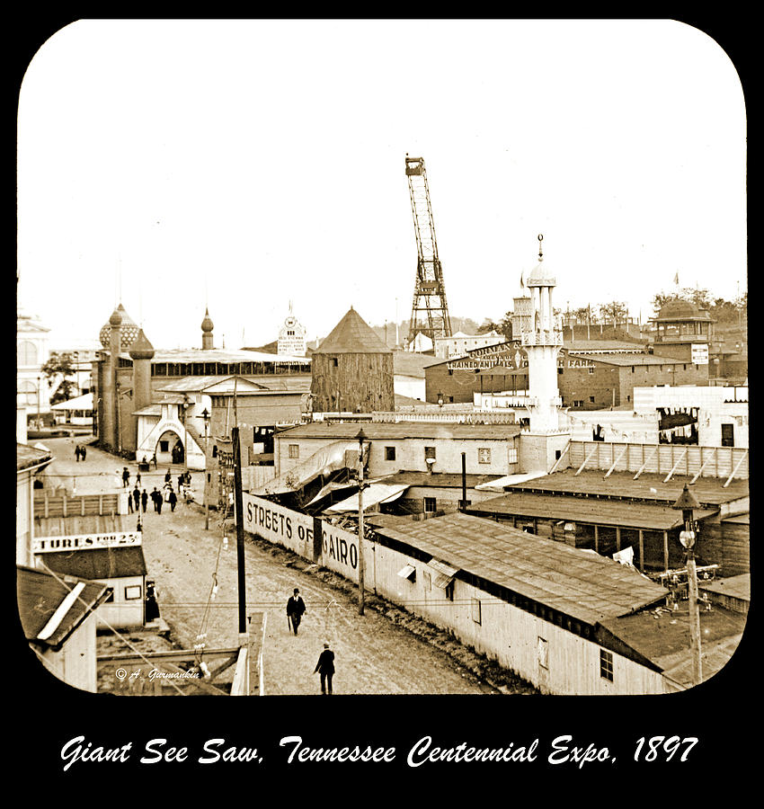 Tennessee Centennial Exposition, 1897 Photograph by A Macarthur Gurmankin