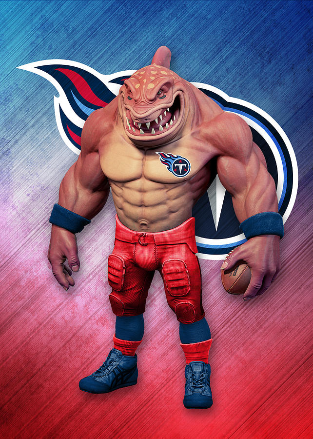 Tennessee Titans Die Hard Skull art Digital Art by William Ng - Pixels