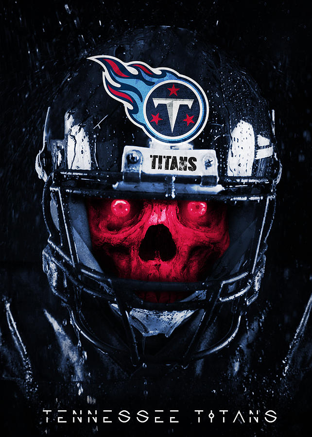 Tennessee Titans Galaxy Logo Art by William Ng