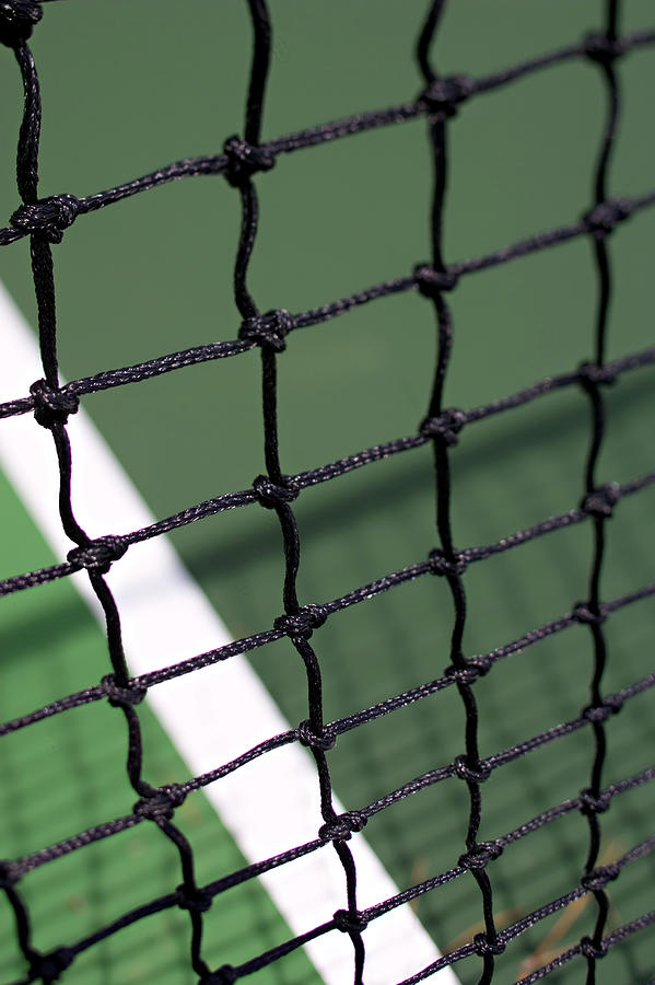 Tennis Net Photograph by Wesley Hitt