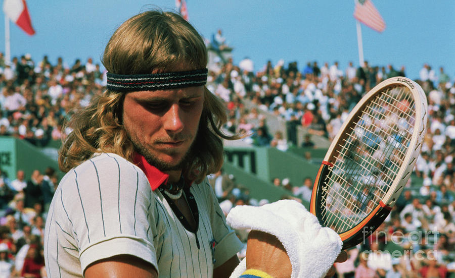 Tennis Player Bjorn Borg Photograph by Bettmann - Fine America