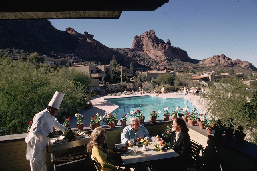 Tennis Photograph - Tennis Ranch by Slim Aarons