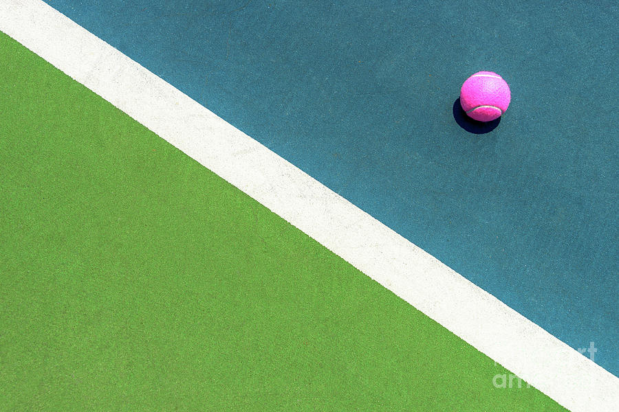 Tennis - The Fight Against Breast Cancer -  Study 1 Photograph by Mark Roger Bailey