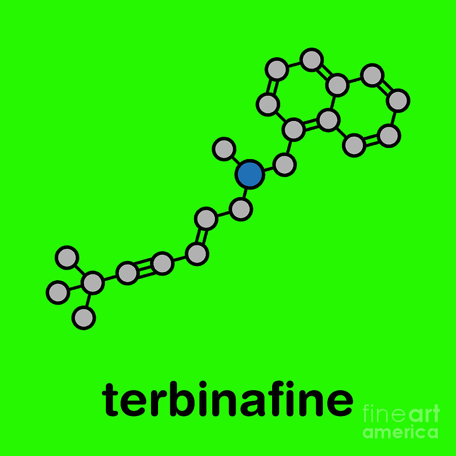 Terbinafine Antifungal Drug Photograph by Molekuul/science Photo Library