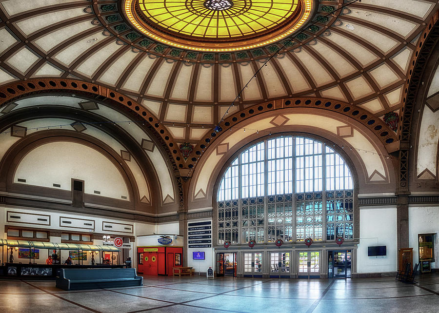 Terminal Station Interior Photograph by Susan Rissi Tregoning