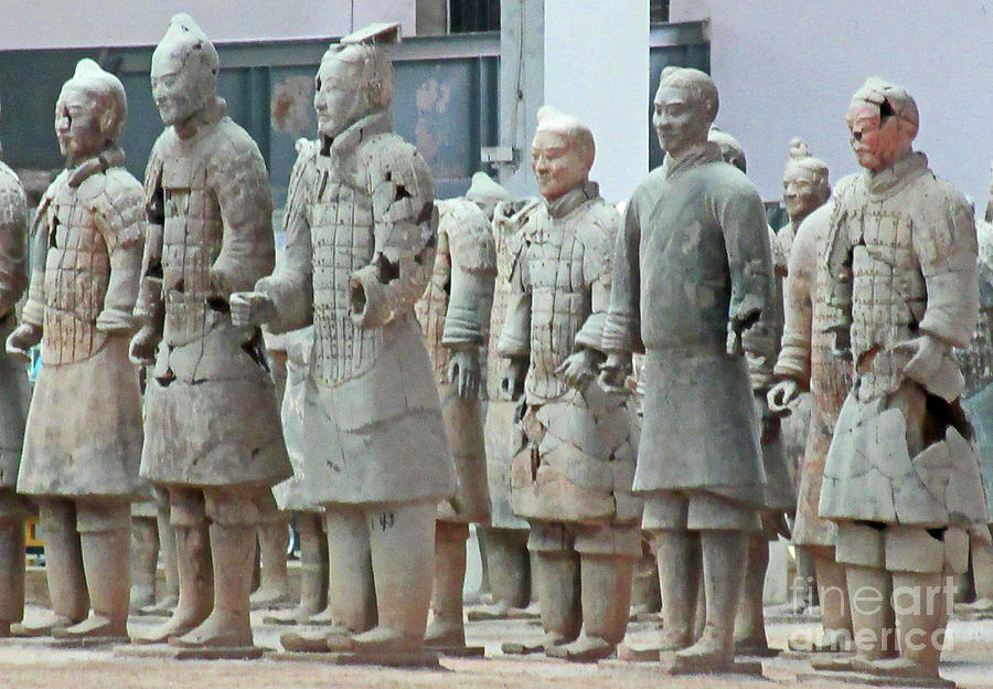 Terra Cotta Warriors 23 Photograph By Randall Weidner Fine Art America   Terra Cotta Warriors 23 Randall Weidner 