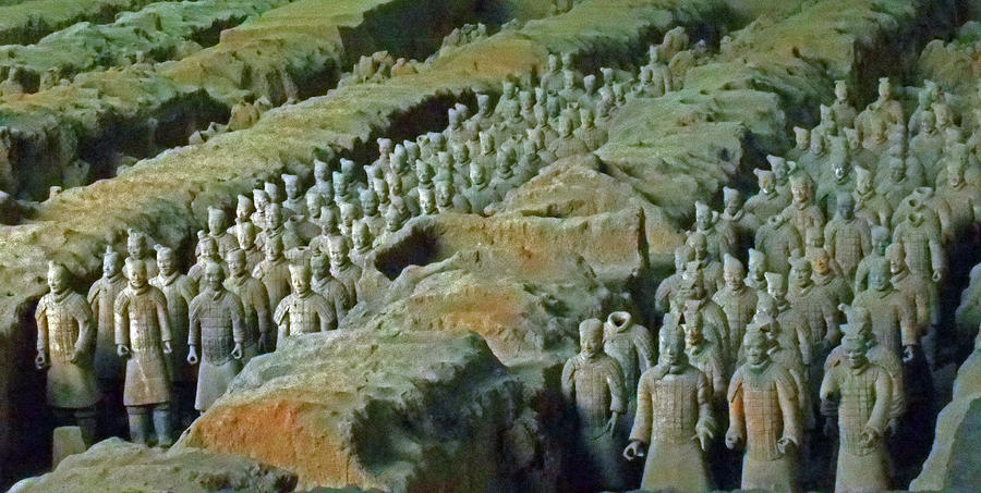 Terra Cotta Warriors 4 Photograph By Ron Kandt Fine Art America   Terra Cotta Warriors 4 Ron Kandt 