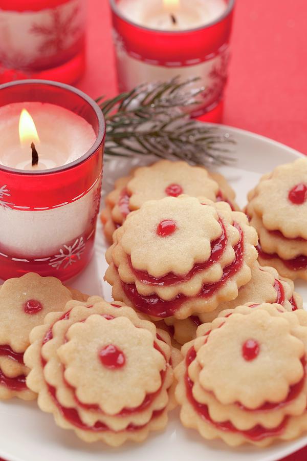 terrace Cake Cookies For Christmas Photograph by Foodcollection