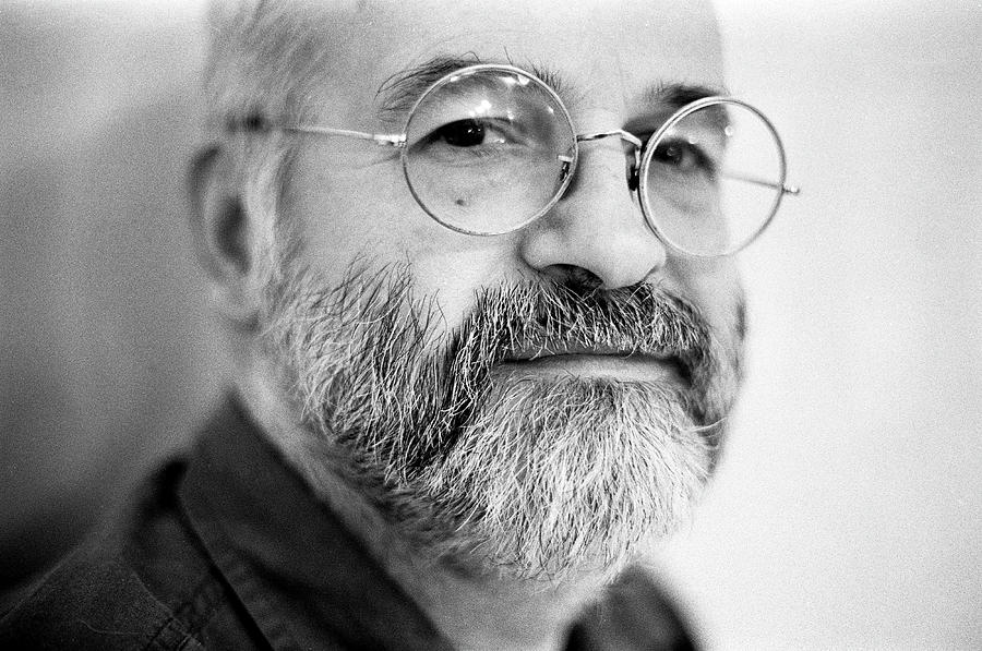 Terry Pratchett Photograph by Martyn Goodacre