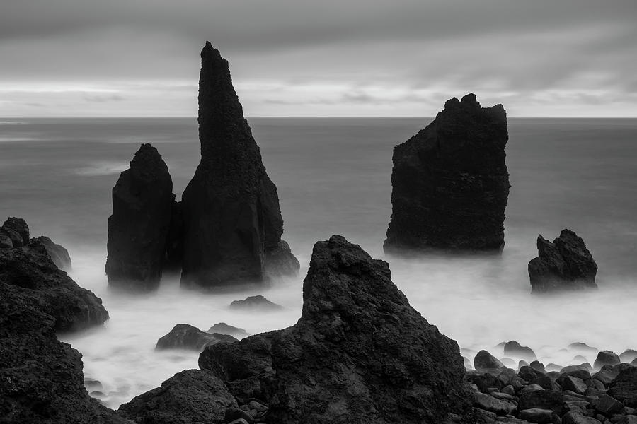 Monoliths Photograph - Test Of Time - B-w by Michael Blanchette Photography