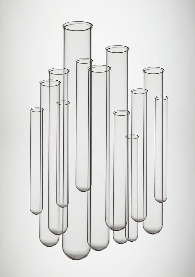 Test Tubes Photograph by Paul Taylor