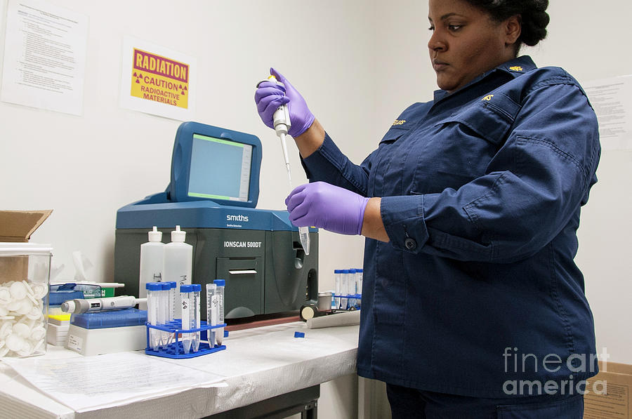 Testing Mail Packets For Illegal Drugs Photograph by Food & Drug