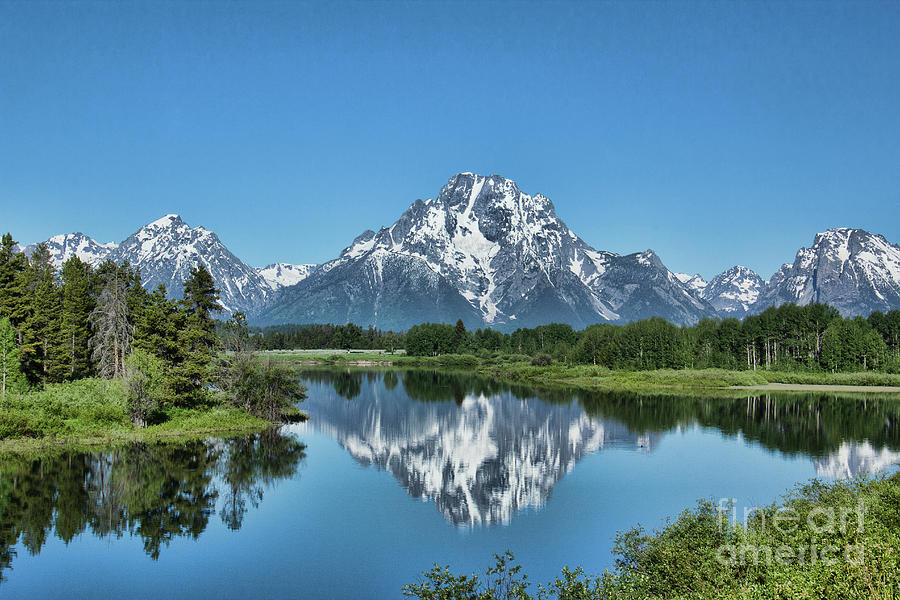 Teton Reflection Photograph by Michelle Tinger