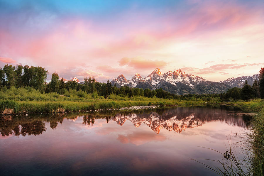 Teton Sunrise Spectacular, Grand Teton National Park Photograph by ...