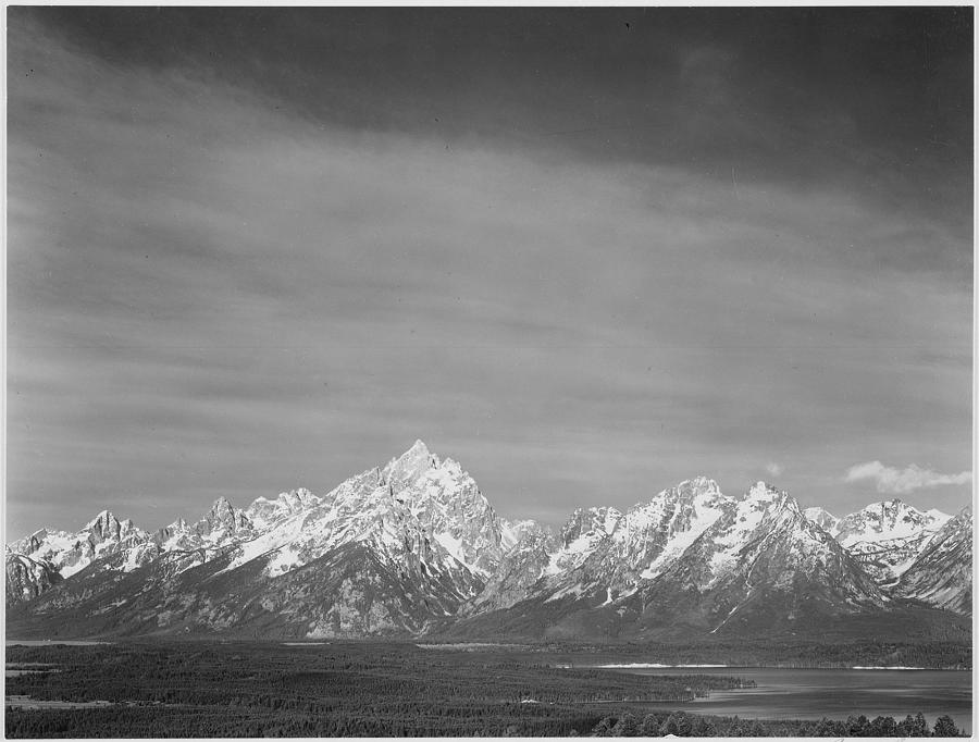 Tetons From Signal Mountain Photograph by Buyenlarge