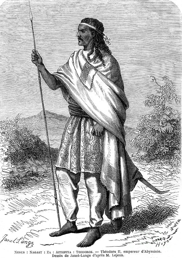 Tewodros II Photograph by Collection Abecasis/science Photo Library