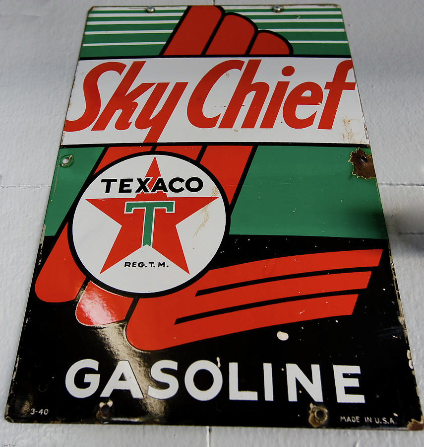 Texaco Sky Chief Photograph by Sam Tyler - Fine Art America