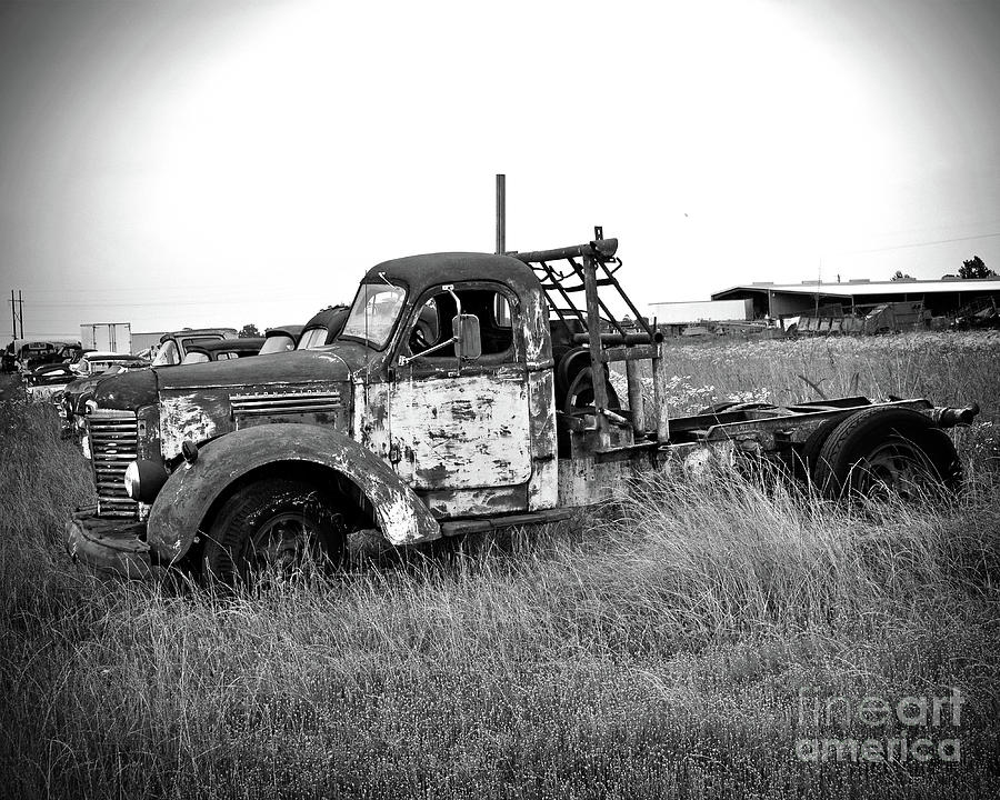 Texas Forgotten - International BW Photograph by Chris Andruskiewicz