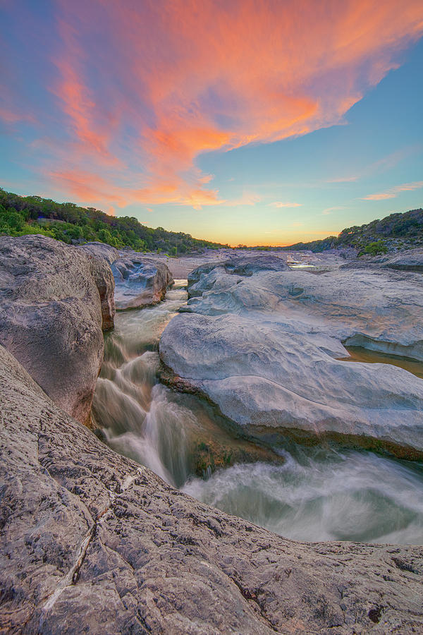 Texas Hill Country Sunset On The Pedernales River 7263 Photograph By Rob Greebon Pixels 8402