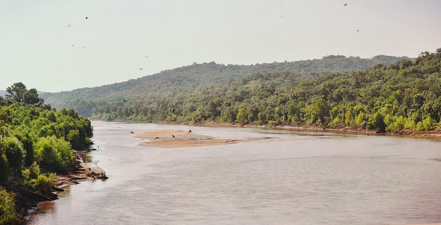 texas-oklahoma-border-river-photograph-by-gaby-ethington