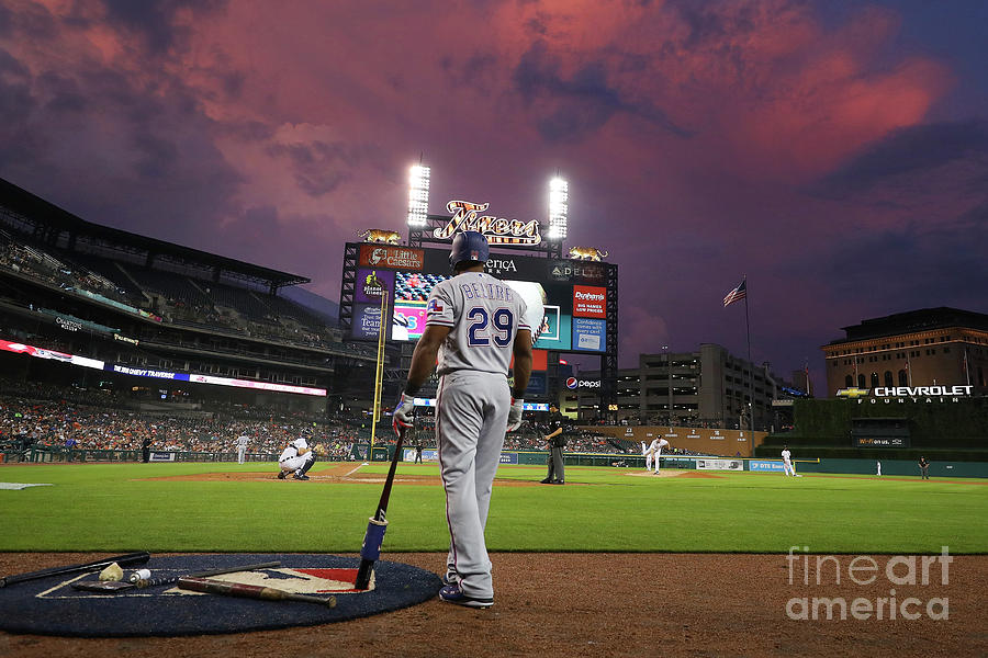 Texas Rangers V Detroit Tigers Photograph by Gregory Shamus Texas Rangers V Detroit Tigers Photograph by Gregory Shamus