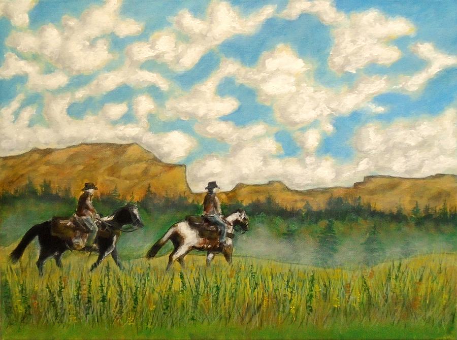 Texas Spring  Painting by John Lyes