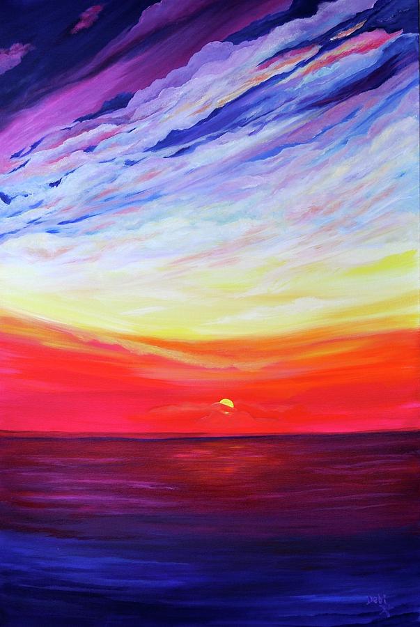 Texas Sunset Painting