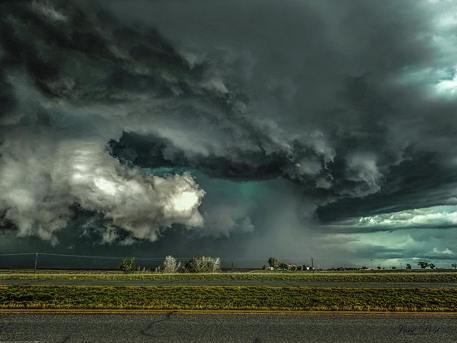 Landscape Photograph - Texas Tempest by Jesse Post