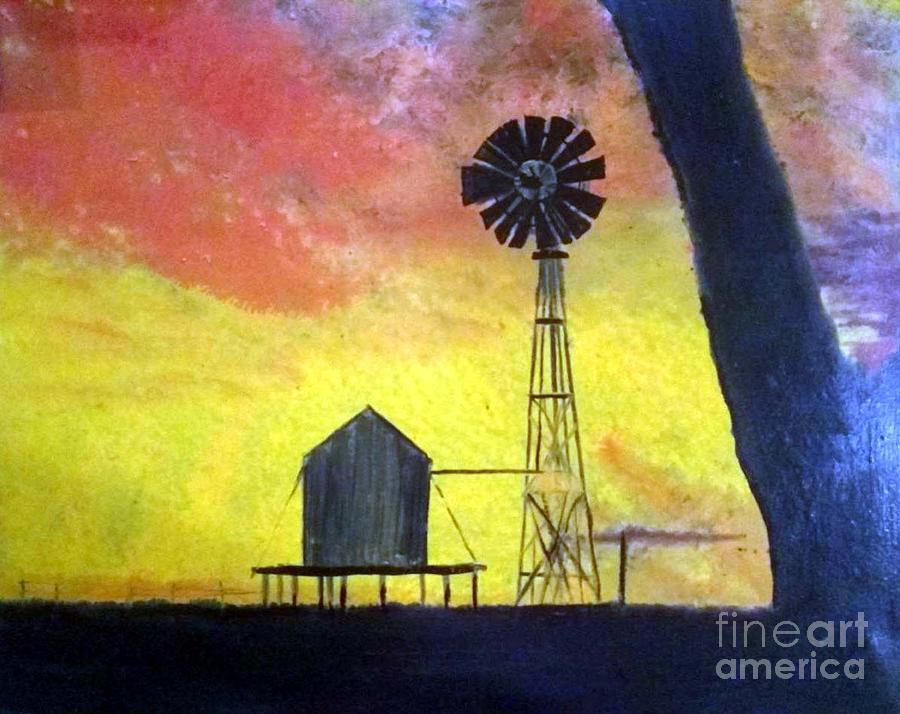 Texas Windmill by Joe Leyba Texas Windmill by Joe Leyba