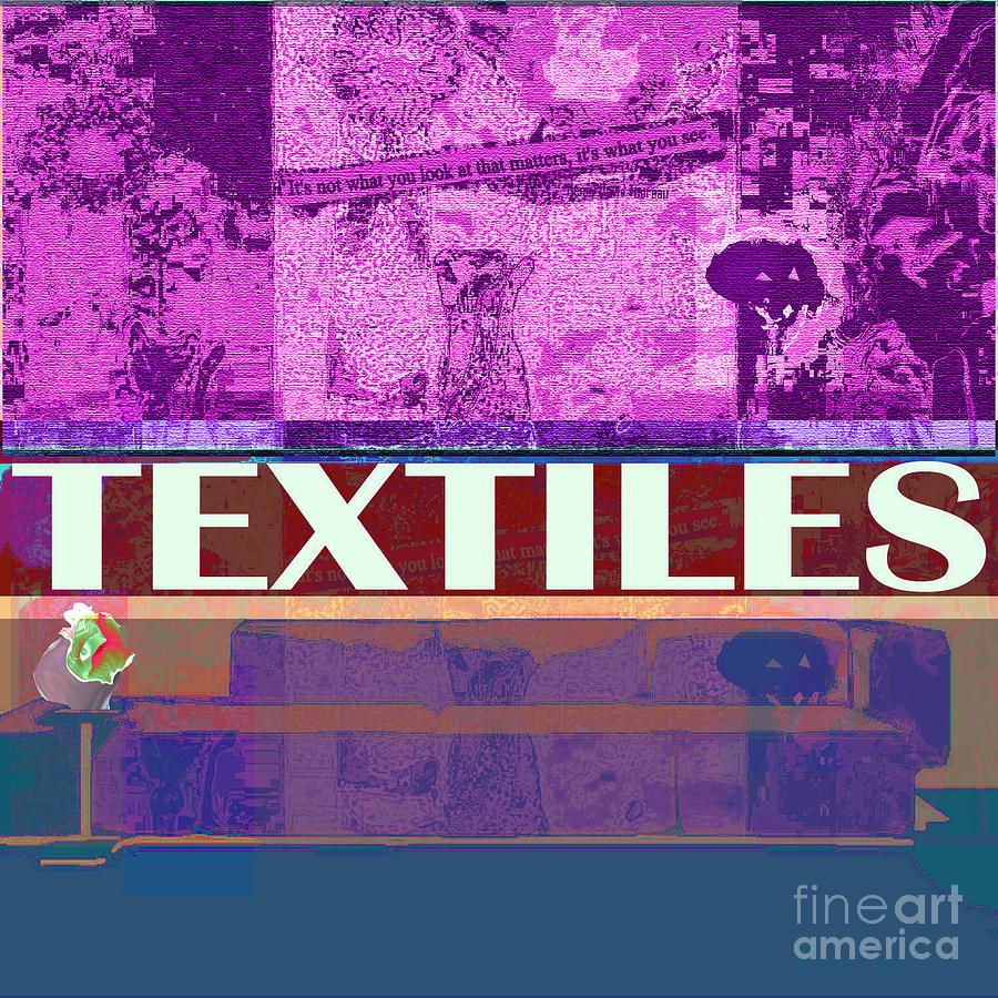 Textiles Digital Art by Zsanan Studio