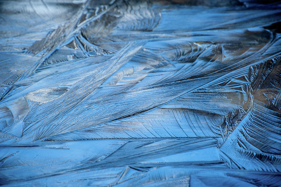 Winter Photograph - Texture 4 by Dan Ballard
