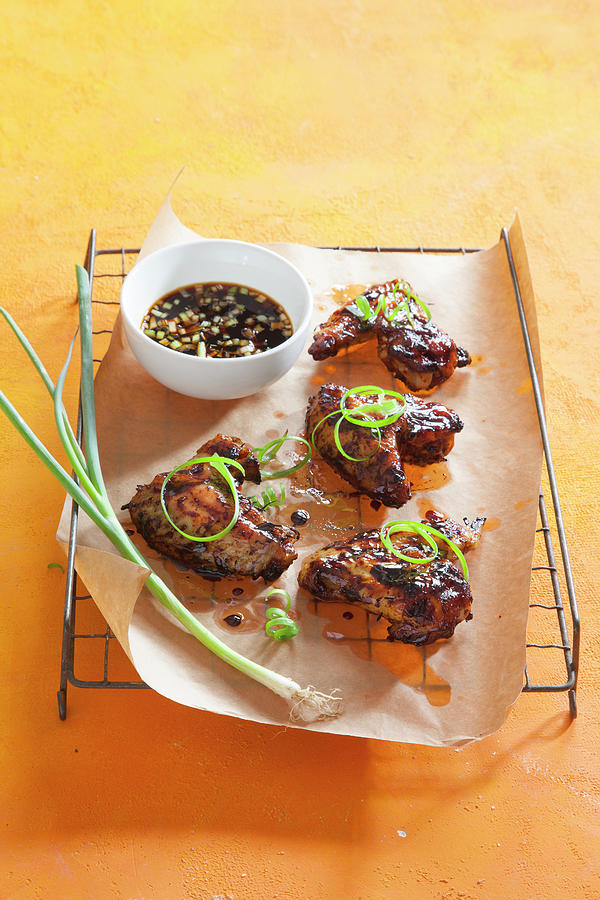 Thai Style Chicken Wings Photograph by Danny Lerner