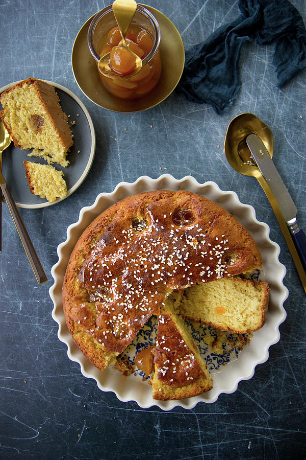 Thaini Cake With Kumquat Photograph by Patricia Miceli