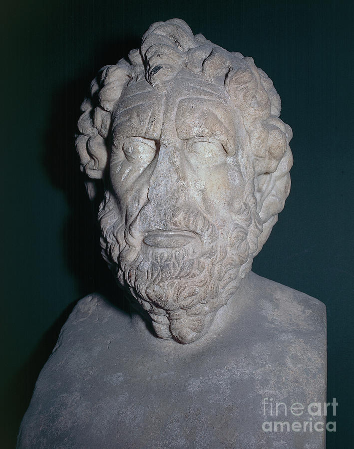 Thales Of Miletus Sculpture by Greek School