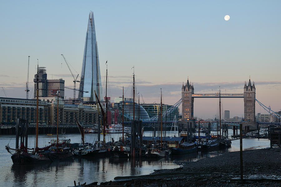 Thames At Twilight Photograph by Adam Lister
