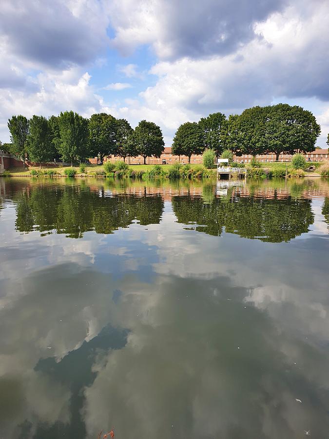 Thames Reflection by Andrea Whitaker Thames Reflection by Andrea Whitaker