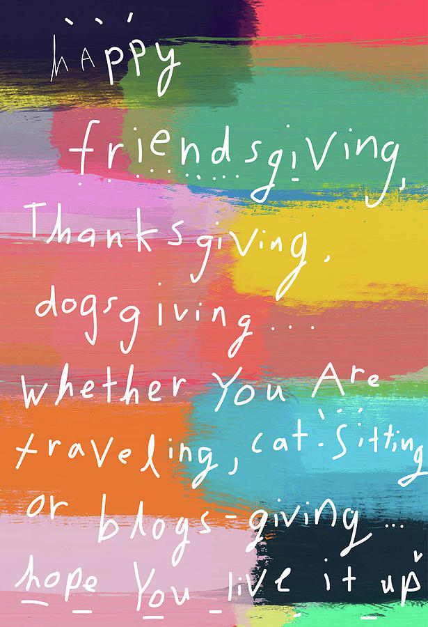 Thanks Giving Drawing by Ashley Rice
