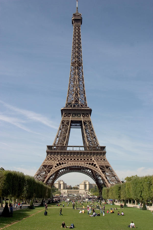 That Awful Eiffel Tower Photograph by Carl Purcell - Fine Art America