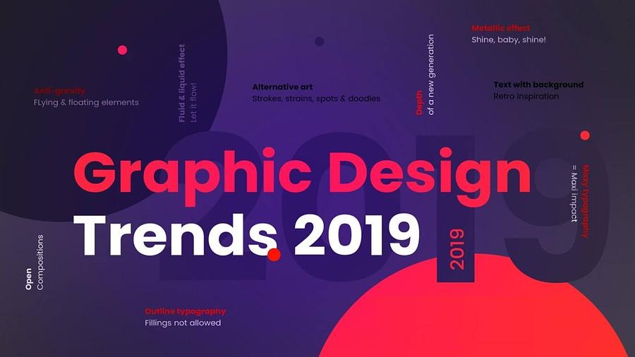 The 10 most inspirational graphic design trends for 2019 Digital Art by ...