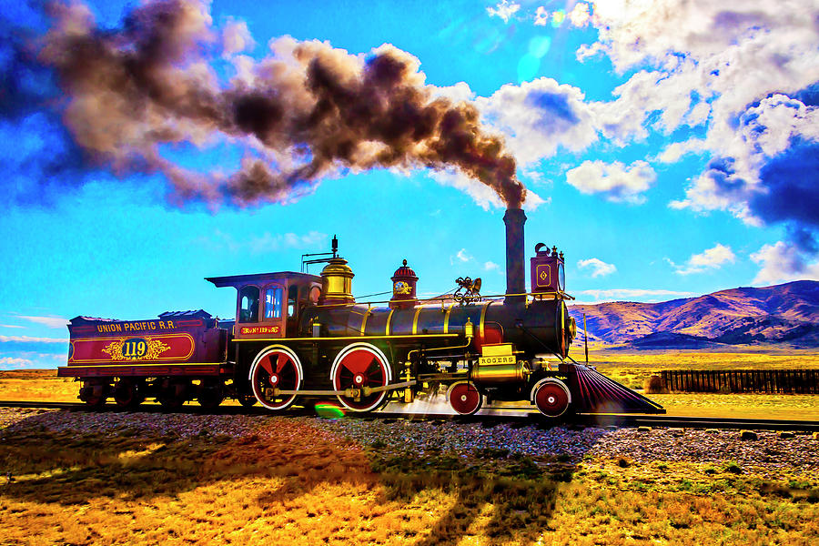 The 119 Union Pacific Rogers Photograph by Garry Gay
