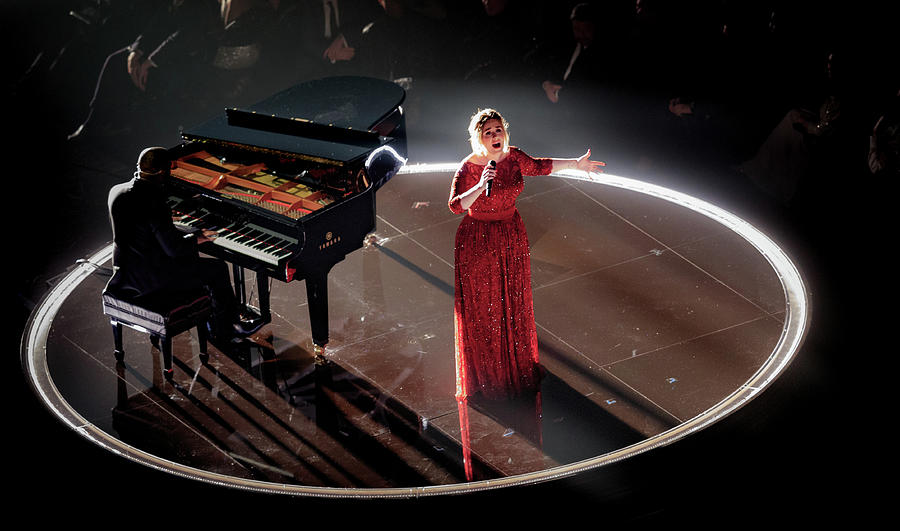 Adele Photograph - The 58th Grammy Awards - Roaming Show by Christopher Polk