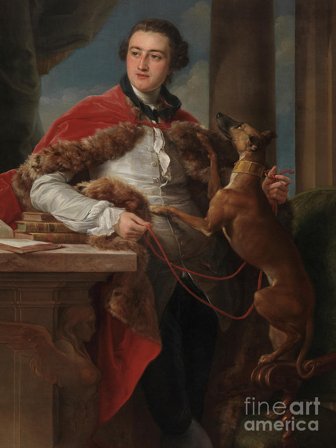 The 7th Earl Of Northampton, Before 1787 Painting by Pompeo Girolamo ...