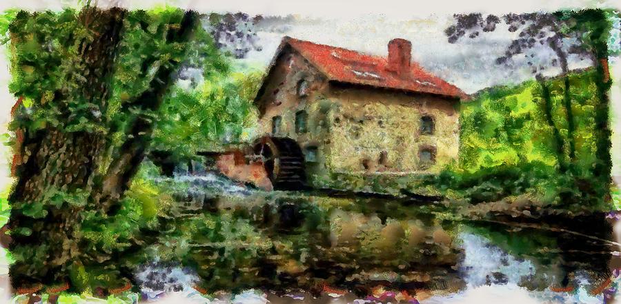 The Abandoned Mill by Mario Carini The Abandoned Mill by Mario Carini
