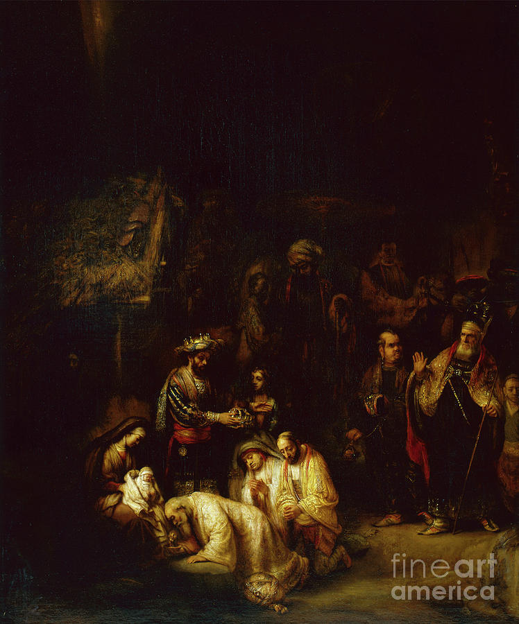 The Adoration Of The Kings By Gerbrandt Van Den Eeckhout Painting by Gerbrandt Van Den Eeckhout