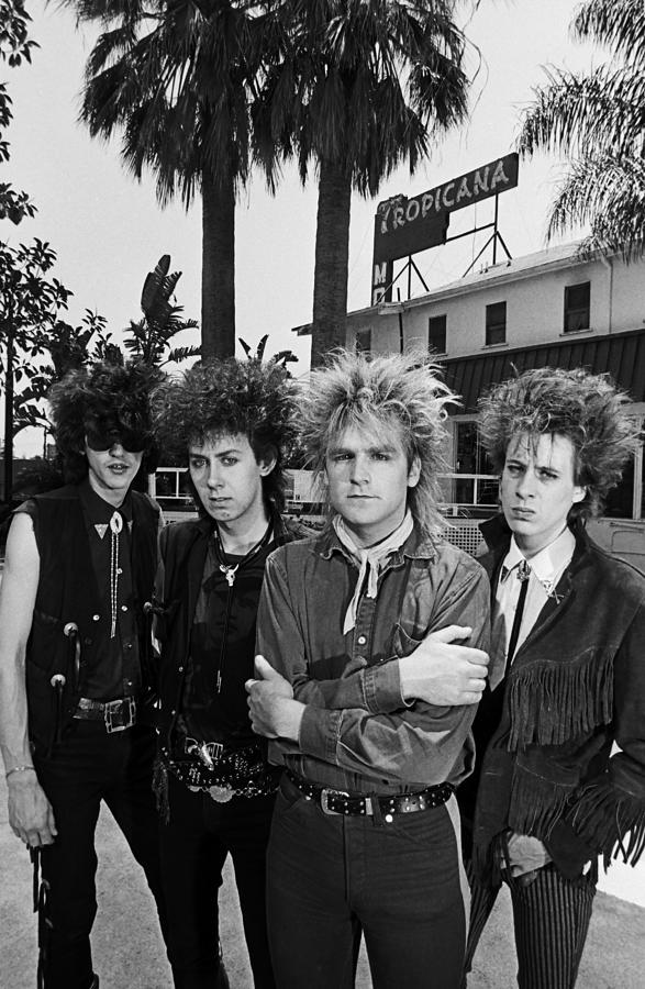 The Alarm Rock Group Portrait Session Photograph by George Rose