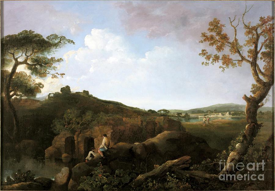 The Alban Hills Painting by Richard Wilson - Pixels