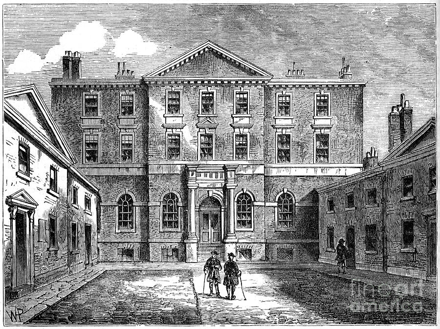 The Albany, London, 1805 1891 Drawing by Print Collector